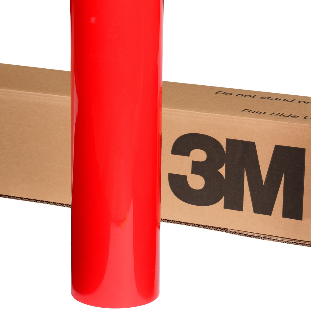 3M 2080 høyglans rød folie Hot Rod Red produktbilde