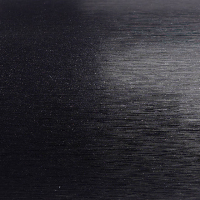 3M 2080 børstet svart metallic folie