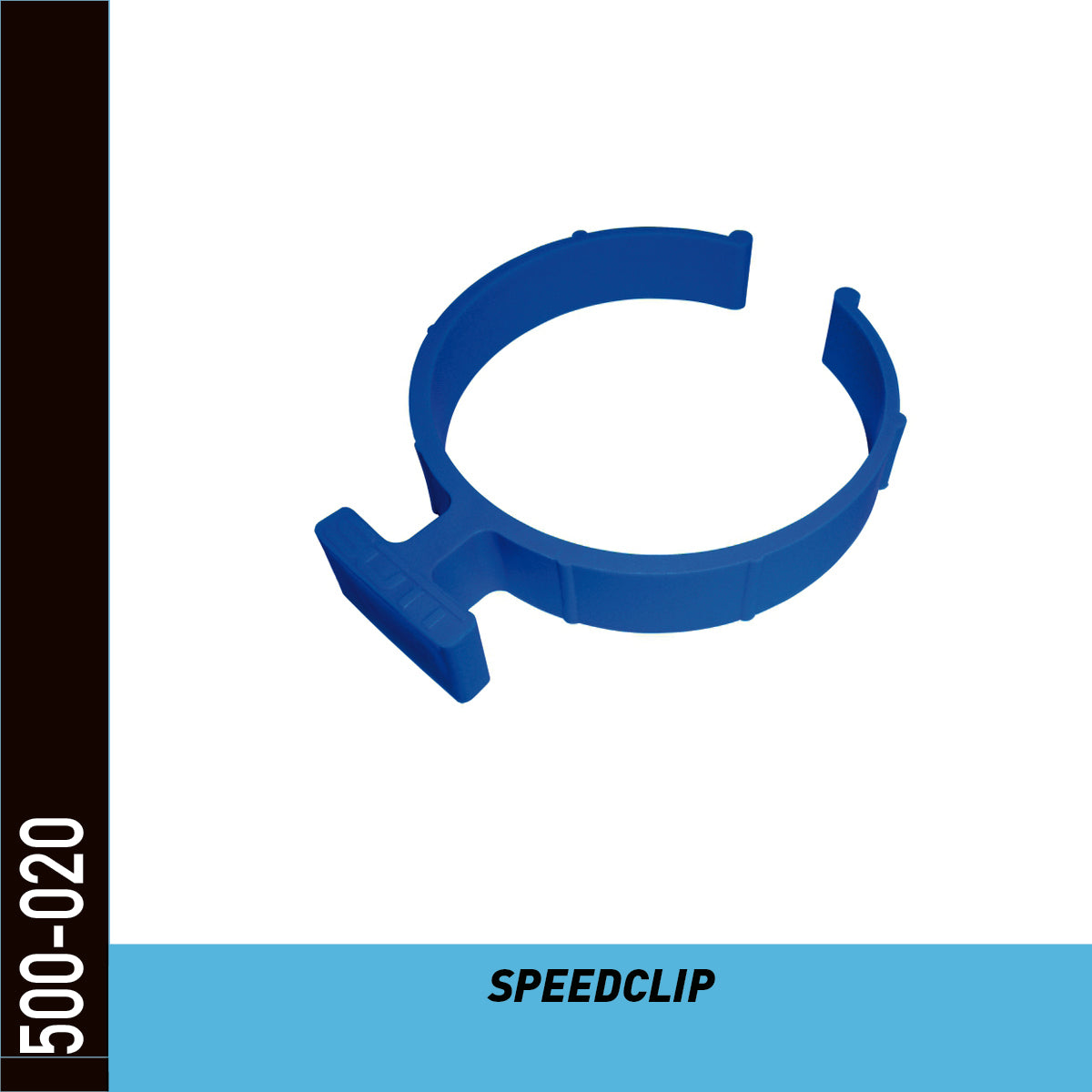 Speedclip festeklips for montering av folie