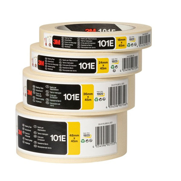 3M tape for maskering før montering av folie