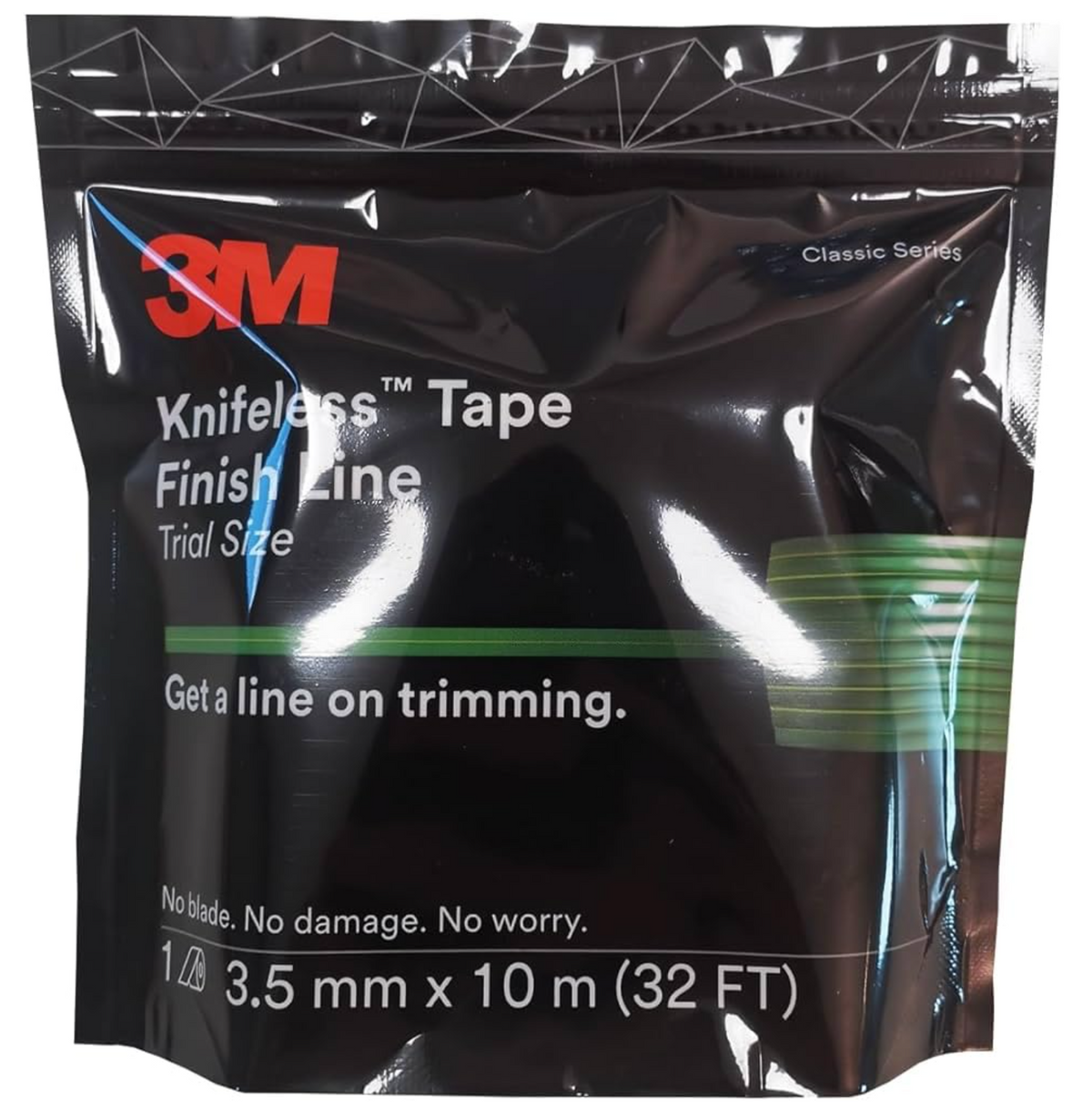 3M™ Finish Line Knifeless Tape, Green, 3.5 mm x 10 m - Viking Wrap