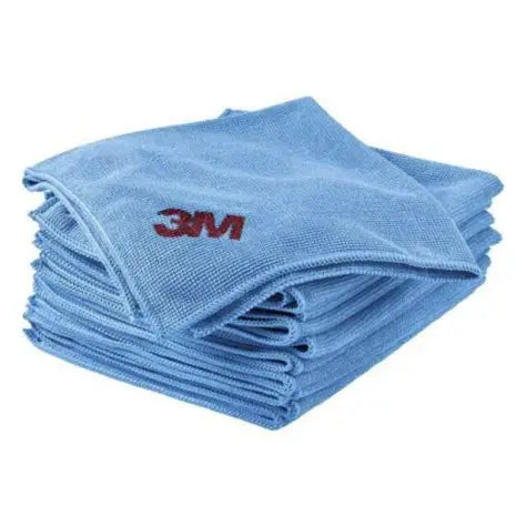 Scotch-Brite™ High Performance Microfibre Wipes 2010, Blue, 360 mm x 360 mm, 5/Pack, 10 Pack/Case, N - Viking Wrap