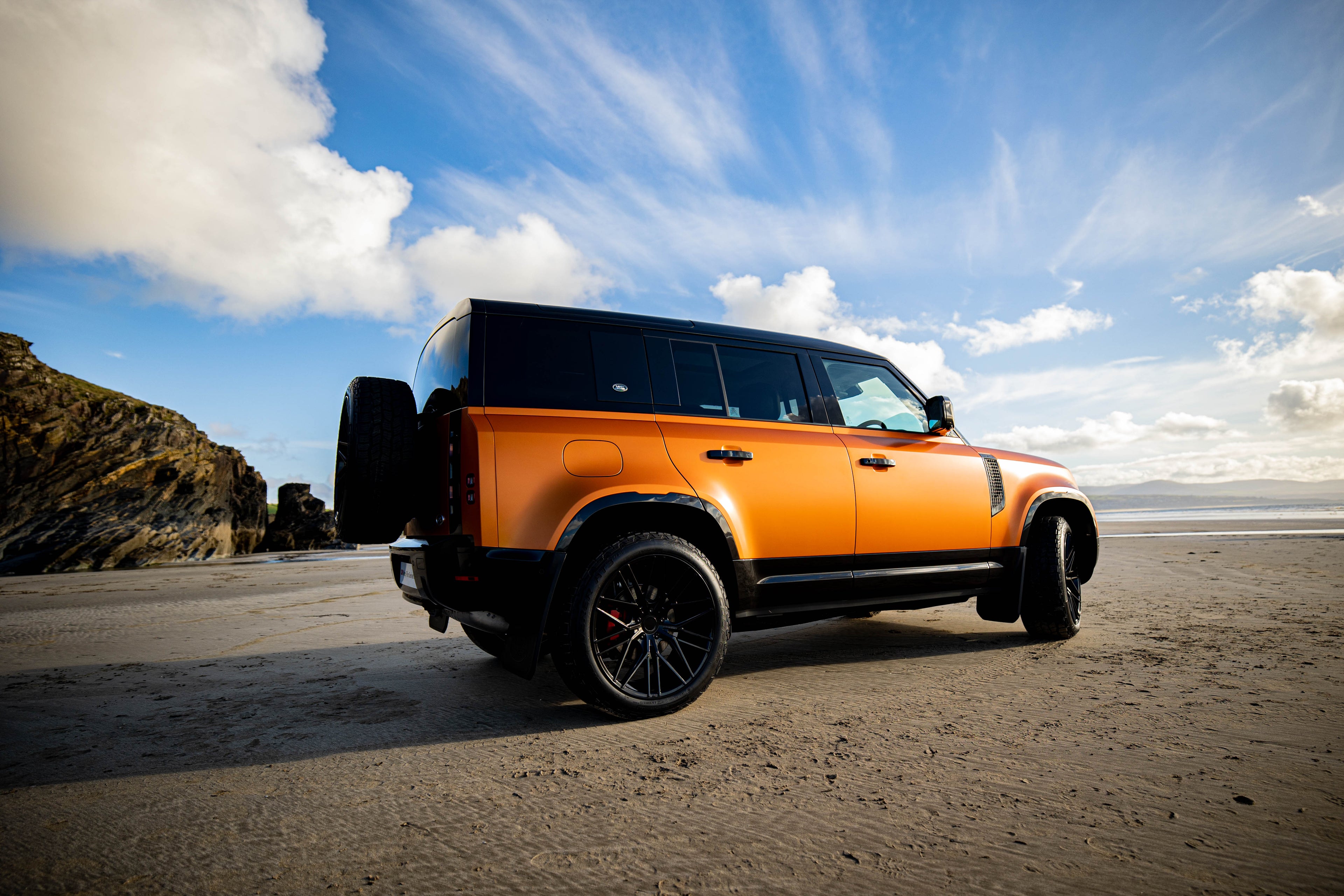 3M 2080 foliert selv på land rover