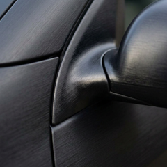 3M™ Wrap Film 2080-BR212, Brushed Black Metallic, bredde 1524 mm
