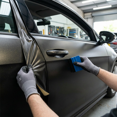 3M™ Wrap Film 2080-SP242, Satin Gold Dust Black, bredde 1524 mm