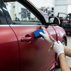 3M™ Wrap Film 2080-M203, Matte Red Metallic, bredde 1524 mm