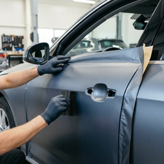 3M™ Wrap Film 2080-M21, Matte Silver Metallic, bredde 1524 mm